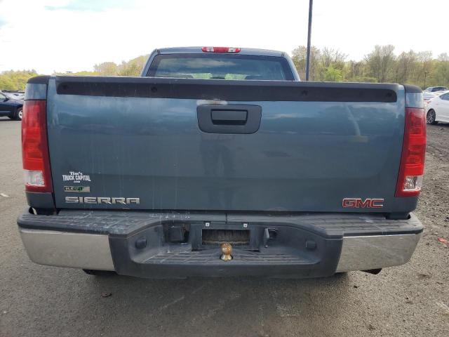 1GTSKTEA4AZ176276 - 2010 GMC SIERRA K1500 BLUE photo 6