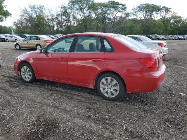 JF1GE61629G503156 - 2009 SUBARU IMPREZA 2.5I RED photo 2