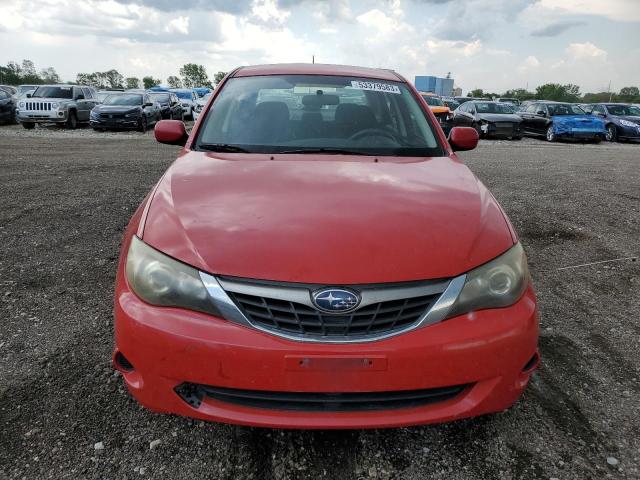 JF1GE61629G503156 - 2009 SUBARU IMPREZA 2.5I RED photo 5