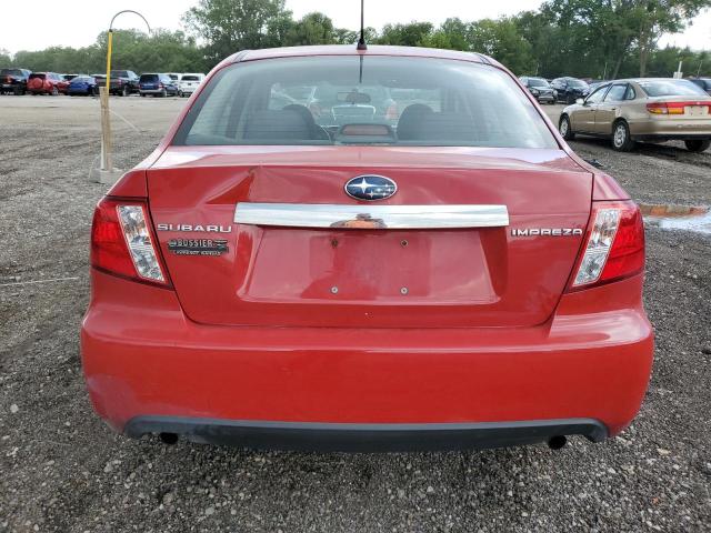 JF1GE61629G503156 - 2009 SUBARU IMPREZA 2.5I RED photo 6