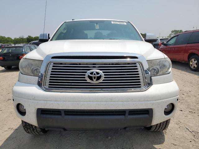 5TFHW5F14DX312513 - 2013 TOYOTA TUNDRA CREWMAX LIMITED WHITE photo 5