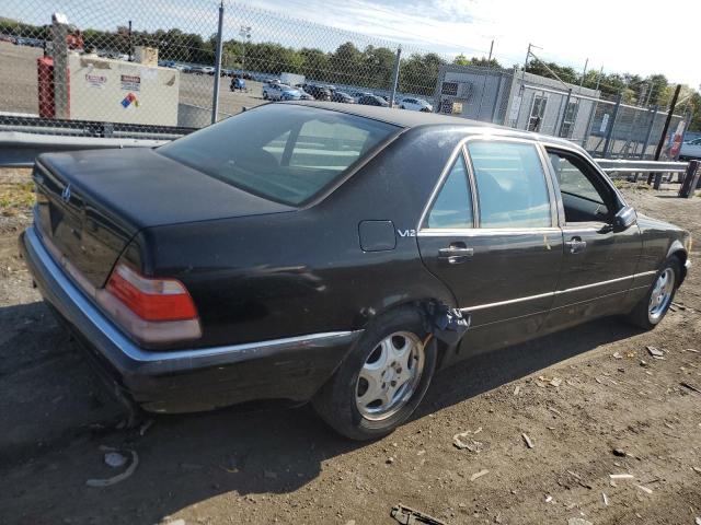 WDBGA57G2VA370698 - 1997 MERCEDES-BENZ S 600 BLACK photo 3