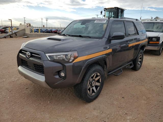 JTEPU5JR4N6027280 - 2022 TOYOTA 4RUNNER SR5/SR5 PREMIUM 灰色 照片 1