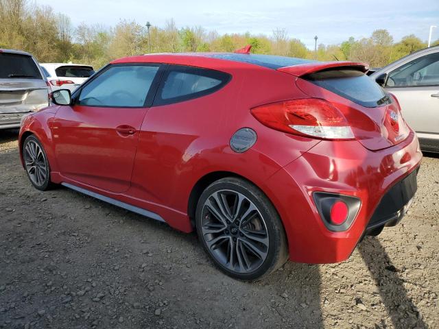 KMHTC6AE3GU255368 - 2016 HYUNDAI VELOSTER TURBO RED photo 2