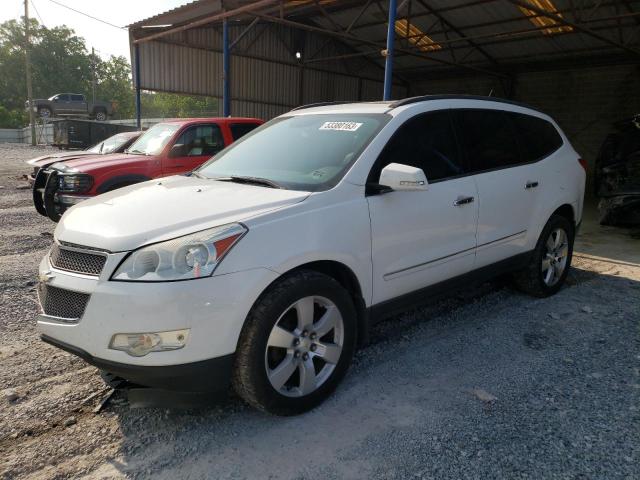 1GNEV33D89S112013 - 2009 CHEVROLET TRAVERSE LTZ WHITE photo 1