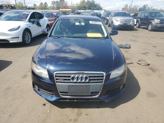 WAUFFAFL8AN008980 - 2010 AUDI A4 PREMIUM PLUS BLUE photo 5