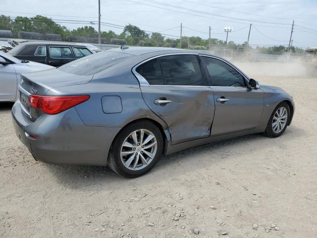 JN1BV7AP3EM688979 - 2014 INFINITI Q50 BASE GRAY photo 3