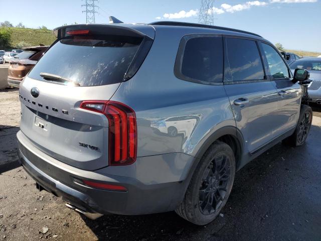 5XYP5DHC0MG163608 - 2021 KIA TELLURIDE SX GRAY photo 3