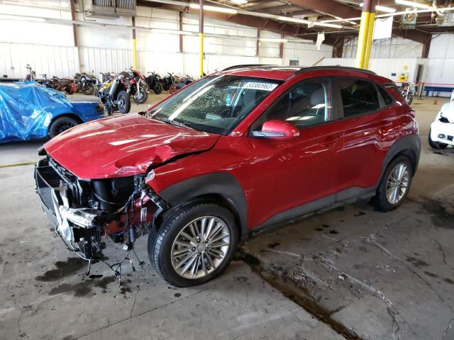 KM8K6CAA5MU748205 - 2021 HYUNDAI KONA SEL PLUS RED photo 1