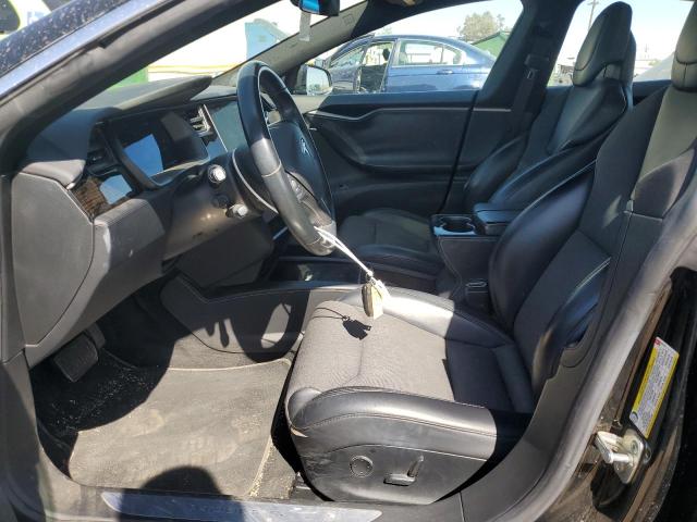 5YJSA1E26JF261707 - 2018 TESLA MODEL S BLACK photo 7