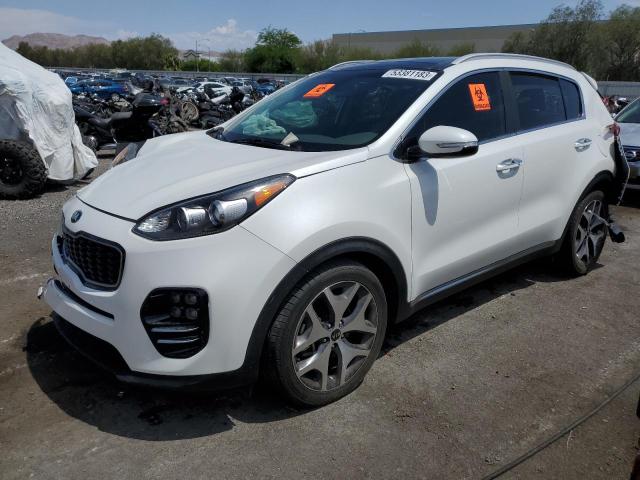 KNDPR3A68H7264952 - 2017 KIA SPORTAGE SX WHITE photo 1