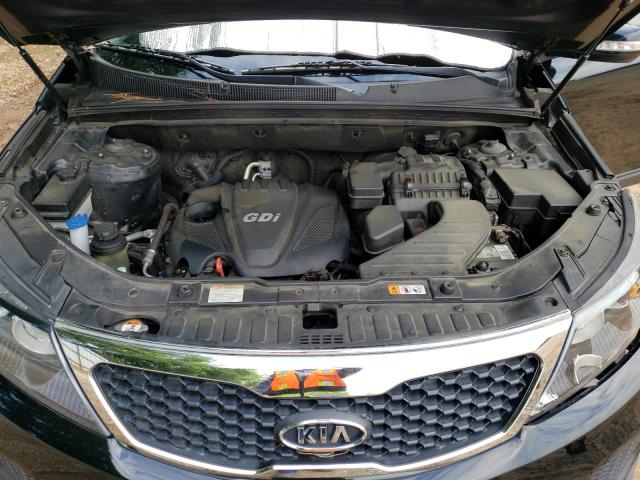 5XYKTDA61DG376877 - 2013 KIA SORENTO LX BLACK photo 12