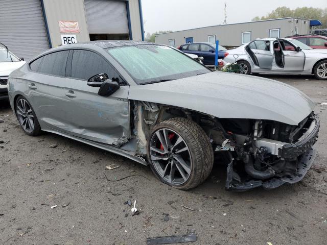 WAUC4CF56MA041784 - 2021 AUDI S5 PREMIUM PLUS ნაცრისფერი ფოტო 4