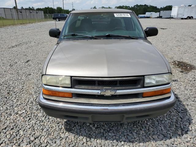 1GCCS19X838173641 - 2003 CHEVROLET S TRUCK S10 TAN photo 5