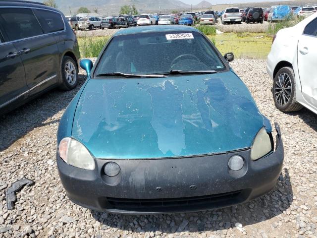 JHMEH6160SS008142 - 1995 HONDA CIVIC DEL SOL SI TURQUOISE photo 5