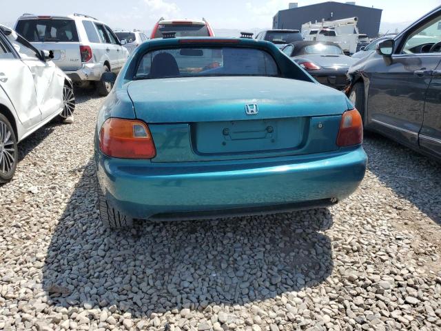 JHMEH6160SS008142 - 1995 HONDA CIVIC DEL SOL SI TURQUOISE photo 6