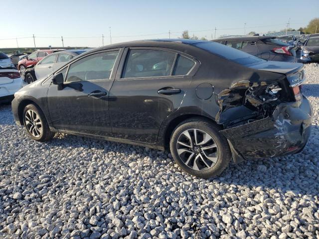 19XFB2F87FE058412 - 2015 HONDA CIVIC EX Siyah fotoğraf 2