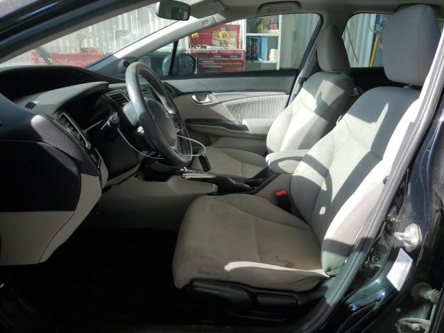 19XFB2F87FE058412 - 2015 HONDA CIVIC EX Siyah fotoğraf 7