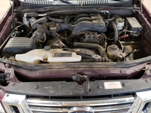 1FMEU74E86UA11494 - 2006 FORD EXPLORER EDDIE BAUER MAROON photo 12