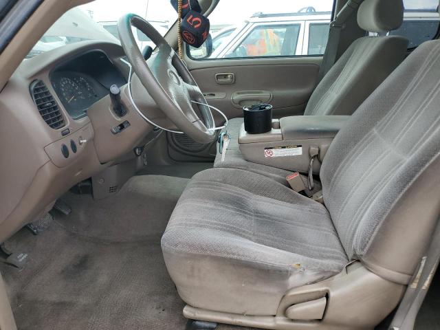 5TBRN34132S316823 - 2002 TOYOTA TUNDRA ACCESS CAB SR5 GRAY photo 7