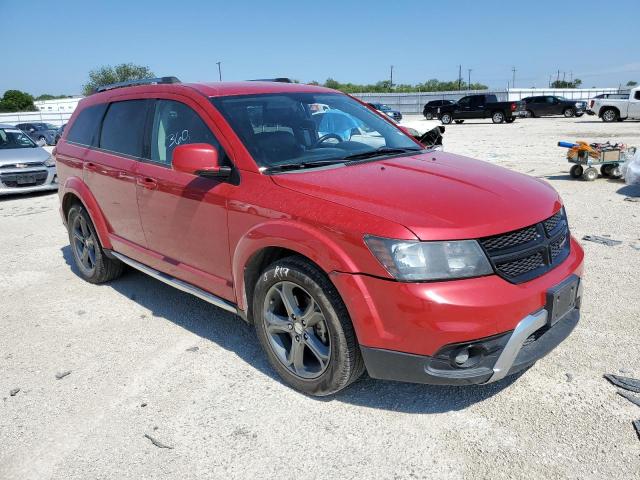 3C4PDCGB0HT516501 - 2017 DODGE JOURNEY CROSSROAD RED photo 4