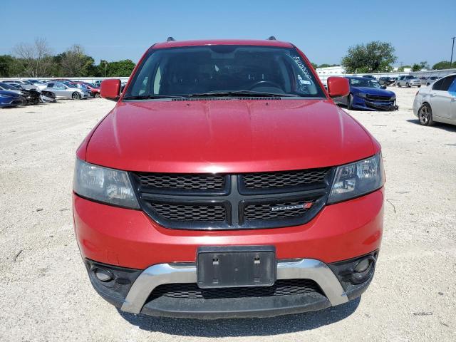 3C4PDCGB0HT516501 - 2017 DODGE JOURNEY CROSSROAD RED photo 5