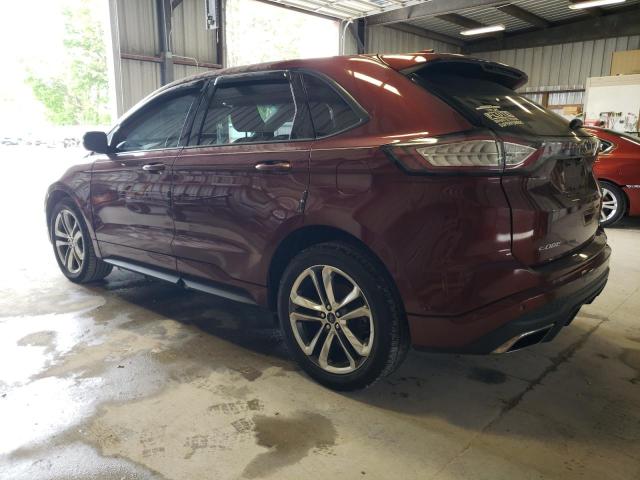 2FMPK4AP3GBC11094 - 2016 FORD EDGE SPORT BURGUNDY photo 2