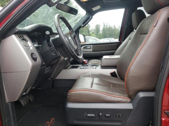 1FMJU1JT6FEF38068 - 2015 FORD EXPEDITION XLT RED photo 7