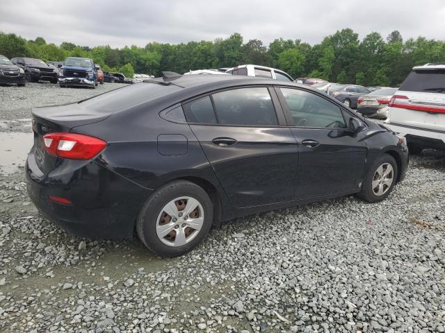 1G1BC5SM6H7256863 - 2017 CHEVROLET CRUZE LS BLACK photo 3