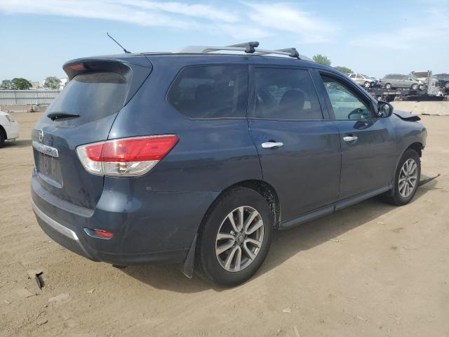 5N1AR2MN3FC682659 - 2015 NISSAN PATHFINDER S BLUE photo 3