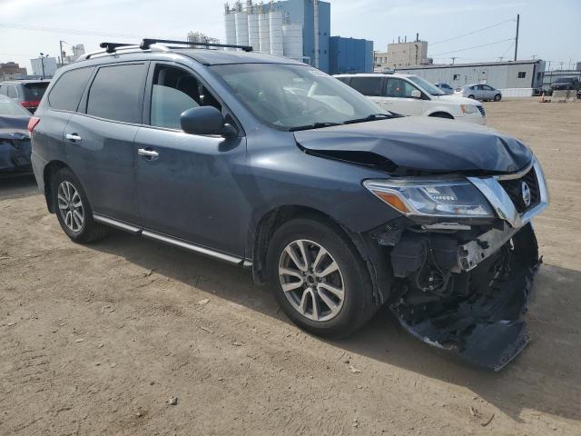 5N1AR2MN3FC682659 - 2015 NISSAN PATHFINDER S BLUE photo 4