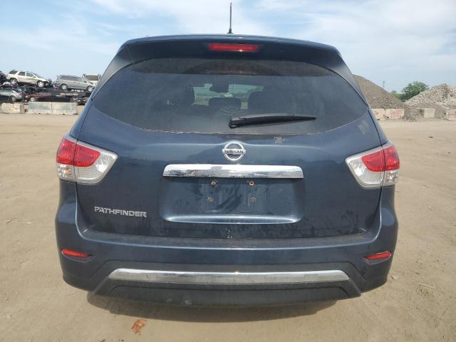 5N1AR2MN3FC682659 - 2015 NISSAN PATHFINDER S BLUE photo 6