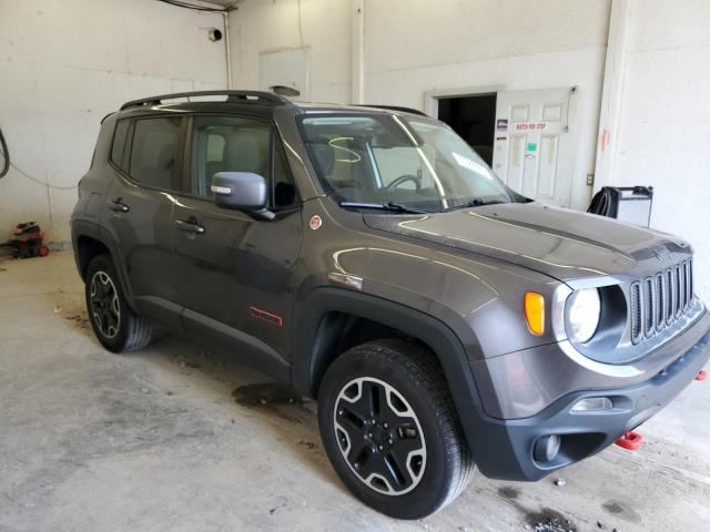 ZACCJBCB3HPF64654 - 2017 JEEP RENEGADE TRAILHAWK GRAY photo 4