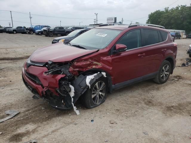 2T3WFREV6JW475747 - 2018 TOYOTA RAV4 ADVENTURE RED photo 1