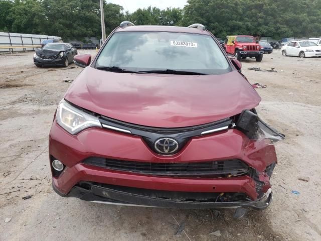 2T3WFREV6JW475747 - 2018 TOYOTA RAV4 ADVENTURE RED photo 5