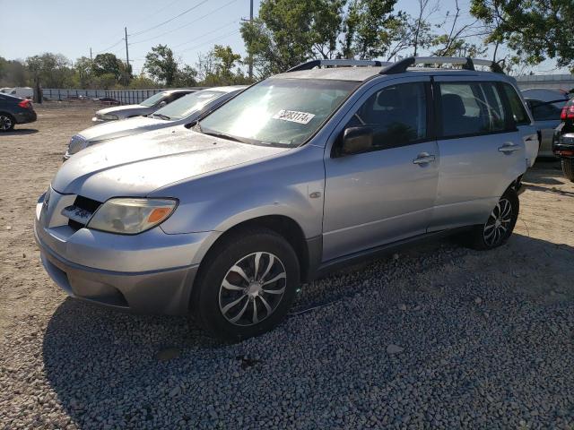 JA4LX31F36U027069 - 2006 MITSUBISHI OUTLANDER LS SILVER photo 1