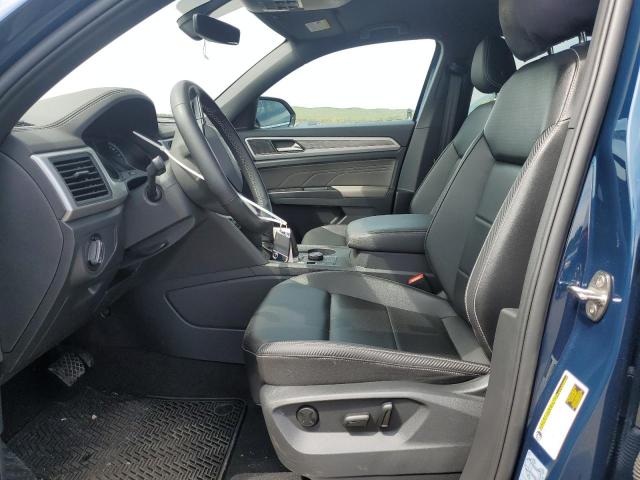 1V2HE2CA0MC213358 - 2021 VOLKSWAGEN ATLAS CROS SE Синий фото 7