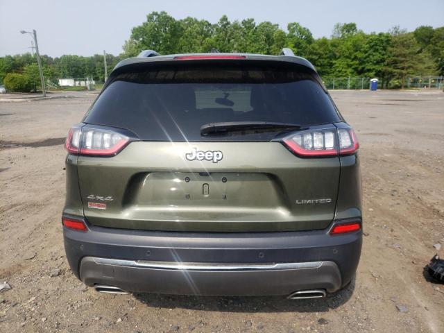 1C4PJMDX9KD417204 - 2019 JEEP CHEROKEE LIMITED GREEN photo 6