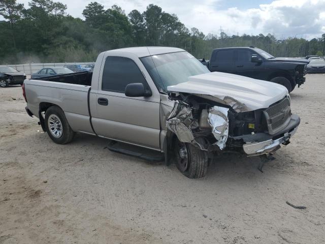 1GCEC14X07Z135527 - 2007 CHEVROLET SILVERADO C1500 CLASSIC Gümüş foto 4