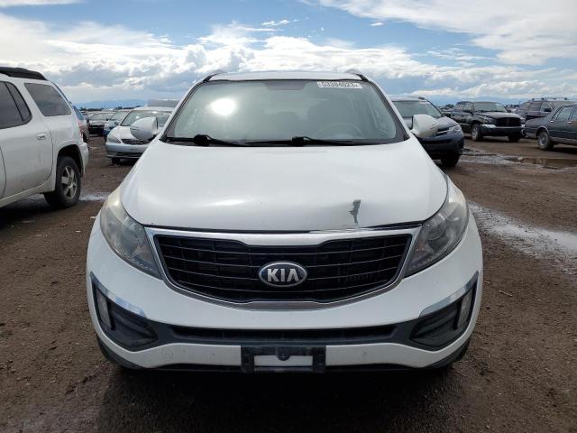 KNDPCCA62E7660324 - 2014 KIA SPORTAGE SX WHITE photo 5