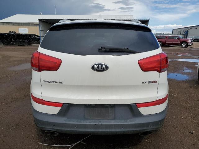 KNDPCCA62E7660324 - 2014 KIA SPORTAGE SX WHITE photo 6