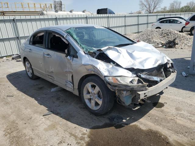 2HGFA166X9H332935 - 2009 HONDA CIVIC LX-S Արծաթագույն լուսանկար 4