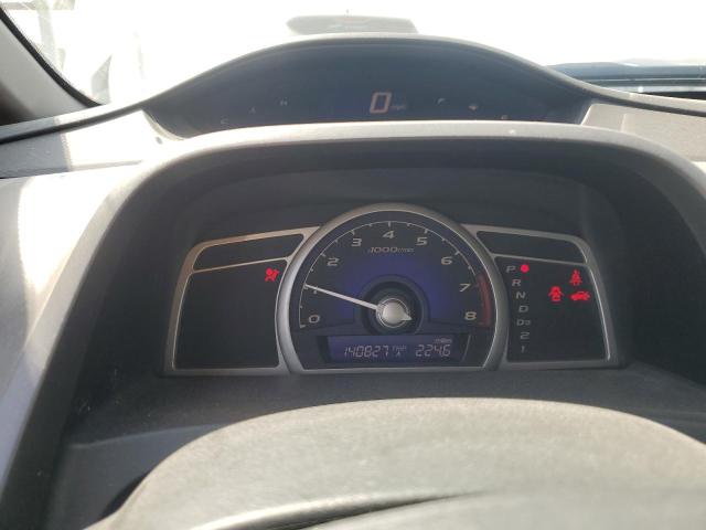 2HGFA166X9H332935 - 2009 HONDA CIVIC LX-S Արծաթագույն լուսանկար 9