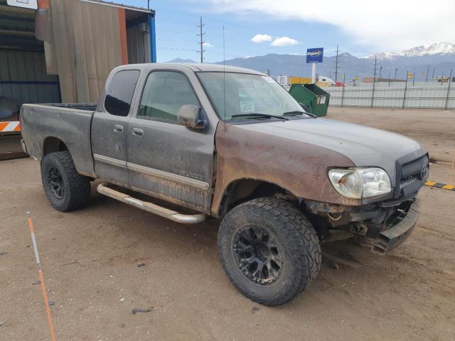 5TBRU34156S484746 - 2006 TOYOTA TUNDRA ACCESS CAB SR5 GRAY photo 4