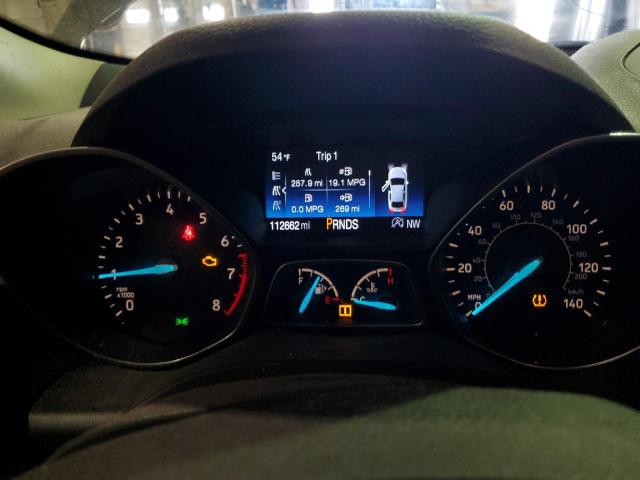 1FMCU9GD9HUC16749 - 2017 FORD ESCAPE SE BLACK photo 9