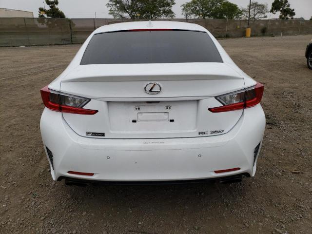 JTHHE5BC2G5013904 - 2016 LEXUS RC 350 WHITE photo 6