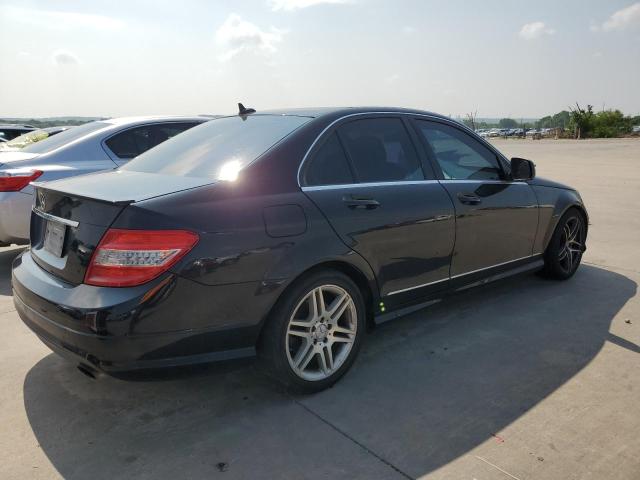 WDDGF56X08F109071 - 2008 MERCEDES-BENZ C 350 BLACK photo 3