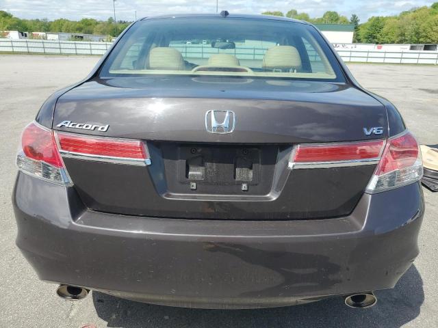 1HGCP3F89BA005185 - 2011 HONDA ACCORD EXL GRAY photo 6