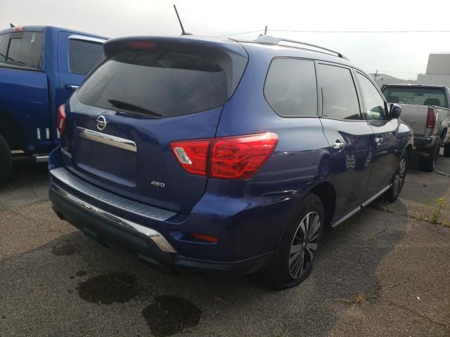 5N1DR2MM5HC674103 - 2017 NISSAN PATHFINDER S BLUE photo 3