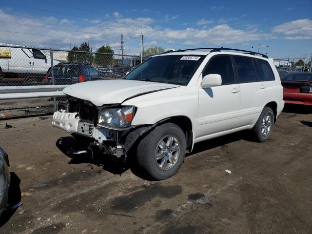 JTEHP21A170201980 - 2007 TOYOTA HIGHLANDER SPORT WHITE photo 1